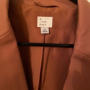 A New Day Women's Blazer - Brown